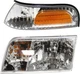 CROWN VICTORIA 98-11 HEAD LAMP LH with Bulb 2-pc Kit Corner Light