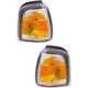 Front Left, Front Right Signal Light Fits 2006-2011 Ford Ranger Amber Direct Fit