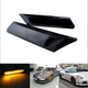 For 05-12 Porsche Boxster Carrera Smoke Amber LED Turn Signal Side Marker Lights