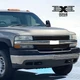 Fits 1999-2002 Chevy Silverado 1500/1500HD/250​0 Upper Black Billet Grille Grill