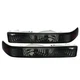 Fits 1998-2004 Chevy S10 Blazer Gmc Sonoma Smoke Bumper Lights Signal Lamp 98-04