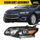 For Chevy Malibu 2016-2018 Driver Left Side Headlight Assembly Lamp