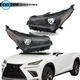Left&Right LED For 2018-2019-2020-2021 Lexus  NX300 NX300h Headlights W/O AFS