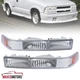 Bumper Lights Fits 1998-2004 Chevy S10 Blazer Clear Parking Signal Lamps 98-04
