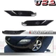 For 04-08 MAZDA RX8 RX-8 Smoke Corner Side Markers Indicator Lights Left Right