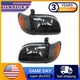 2Pc For 2000-2004 Toyota Tundra Regula/Access Cab Headlights Headlamp Left+Right