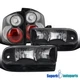 Fits 1998-2004 Chevy S10 Headlights+Bumper Lights+Tail Lamps Black