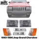 Headlight Kit For 93-96 Jeep Grand Cherokee With Corner Light Turn Signal Light