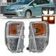 Pair Left +Right LED DRL Fog Lamp Turn Signal Lights Fits Toyota Prius 2012-2015