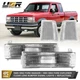 Clear Frosted Corner & Turn Signal Light 4pc For 89-92 Ranger / 91-94 Explorer