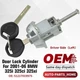 Driver Left Door Lock Cylinder Barrel w/ keys for 2001-2006 BMW 325i 325ci 325xi