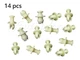 FOR FORD F250 F350 F450 F550 2005-2007 RETAINER KIT FOR VALANCE  (14 PCS)