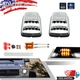 For Mercedes G500 G550 G65 AMG Clear Front Amber Signal White Parking LED Lights