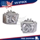 Driver+Passenger Side Headlight For ISUZU NQR NRR NPR NPR-HD 2008-2020 LH+RH