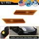 Amber Lens Front Side Marker Lights For 05-12 Porsche 911 997 987 Cayman Boxster