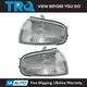 TRQ Corner Marker Light Set Fits 1992-1994 Toyota Camry TO2520107 TO2521109
