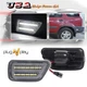2X Clear Lens White LED Strip Rear Bumper Side Marker Light For 97-01 Honda CR-V