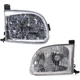 Headlight Set For 2000-2004 Toyota Tundra LH RH Regular Cab Access Cab CAPA