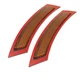 For BMW E92 E93 3 Series 2DR 07-13 Front Bumper Amber Reflector Side Marke
