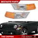 2Pcs For Jeep Patriot 2007-2017 USA Left & Right Corner Lights Turn Signal