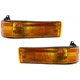 For Ford Explorer Turn Signal Light 1991-1994 Driver Passenger Pair Amber Lens
