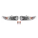 For Ford Mustang 2005-2009 Clear Front Bumper Turn Signal Light Parking Lamp