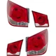 Tail Light For 2011-2015 Chevrolet Cruze Kit Left and Right Inner and Outer