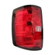 Quality Driver Side Tail Light For Chevy Silverado 1500 2500 2014-15 Black Clear