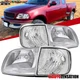 Fits 1997-2003 Ford F150 Expedition Clear Lens Headlights+Corner Signal Lamps