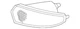Genuine GM 1995-1999 Chevrolet Cavalier Park Base LS Parking Turn Lamp 05976571