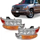 For 01-06 GMC Sierra 1500 LH RH 01-06 Yukon Headlight Kit without bulbs 15218078
