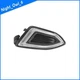 LED DRL Fog Light Lamp Black Front Left Side Fits For Ford Edge 2015-2018