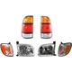 Halogen Headlight For 00-04 Toyota Tundra Regular/Access Cab Left and Right Side