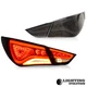 VLAND LED Tail Lights Smoke Lens Rear Brake Lamps For 2011-2014 Hyundai Sonata