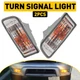 For Toyota 4Runner 98-02 Clear Front LH RH Bumper Turn Signal Lights Park Lamps