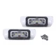 Pair LED Car License Plate Light For Mercedes Benz ML R-Class W251 W164 2005-12