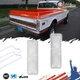 Pair Clear Tail Light Lenses w/ Gaskets for 1967-72 Chevy Fleetside Pickup Truck