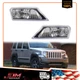 Fender Mounted Marker Signal Corner Parking Light Set for 2008-2012 Jeep Liberty