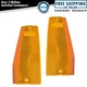 Corner Marker Light Set Fits 84-96 Jeep Cherokee 86-92 Comanche 84-90 Wagoneer
