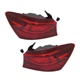 For Kia Forte 2019-2021 Tail Light Driver And Passenger Side Pair | Outer | CAPA