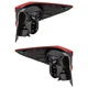 Tail Light Assembly LED Pair 20-23 Subaru Crosstrek Limited 84912FL271
