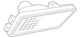 Genuine Mercedes-Benz Turn Signal Lamp 215-820-06-21-64