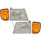 Headlight Lamp  Left-and-Right for E350 Van E150 E250 E450 Left & Right Ford