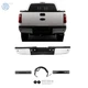 Chrome Steel Rear Step Bumper Assembly For Ford F-250 F-350 Super Duty 2008-2016