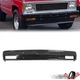 Black Steel Front Bumper Face Bar For Chevy S10 Blazer & GMC S15 Jimmy 1982-1994