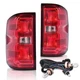 Fit For 2014-2018 Chevy Silverado Tail Light Brake Lamps w/ Bulbs+ Wiring