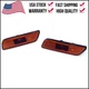 For Volvo S80 1999-2006 Driver Side Amber Bumper Light Lens Reflector 9188263 US