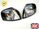 FOR VOLVO S80 1998-2006 PAIR FRONT INDICATORS TURN LIGHT REPEATER LAMP LENS SET