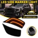Full LED Front Smoke White Side Marker Lights For 2021-2023 Escalade Yukon XL