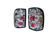 For Ford Ranger 1993 - 1999  TailLights Chrome Lens Brake Rear Lamps Pair